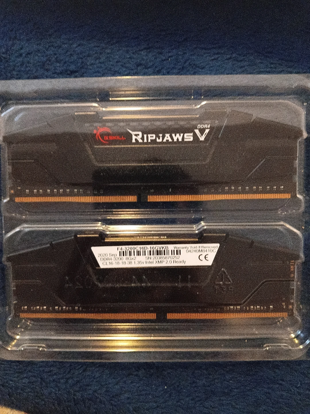 G.Skill Ripjaws V DDR4 16GB (2x8GB) 3200MHz CL16 RAM