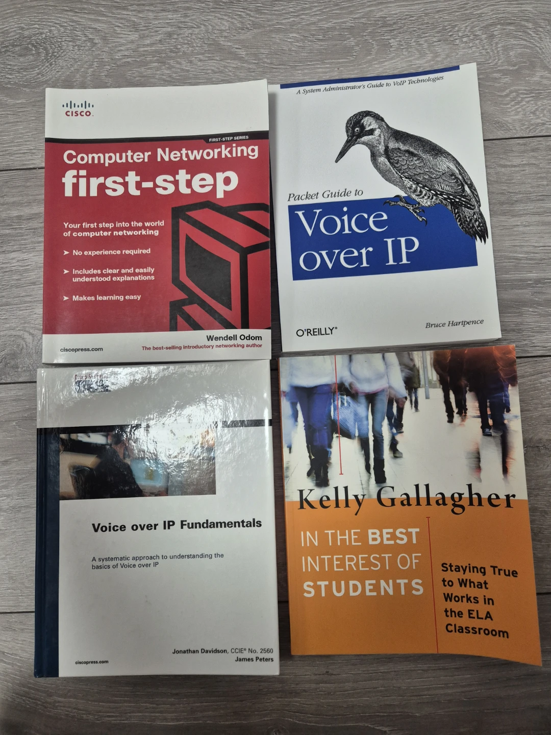 5 computer books in bundle - Computer Networking first-step Book