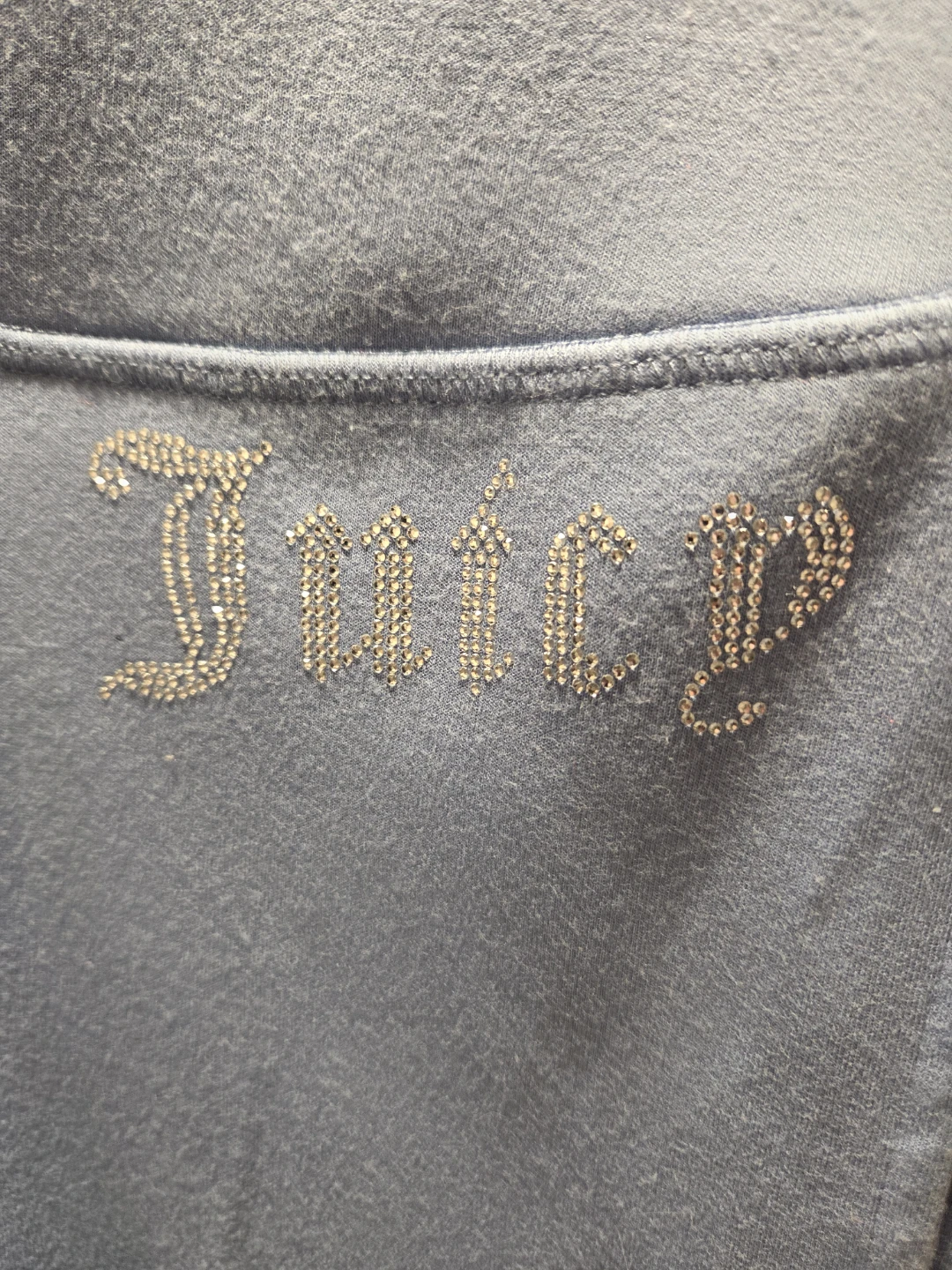 Juicy Couture sweatpants with rhinestone logo detail