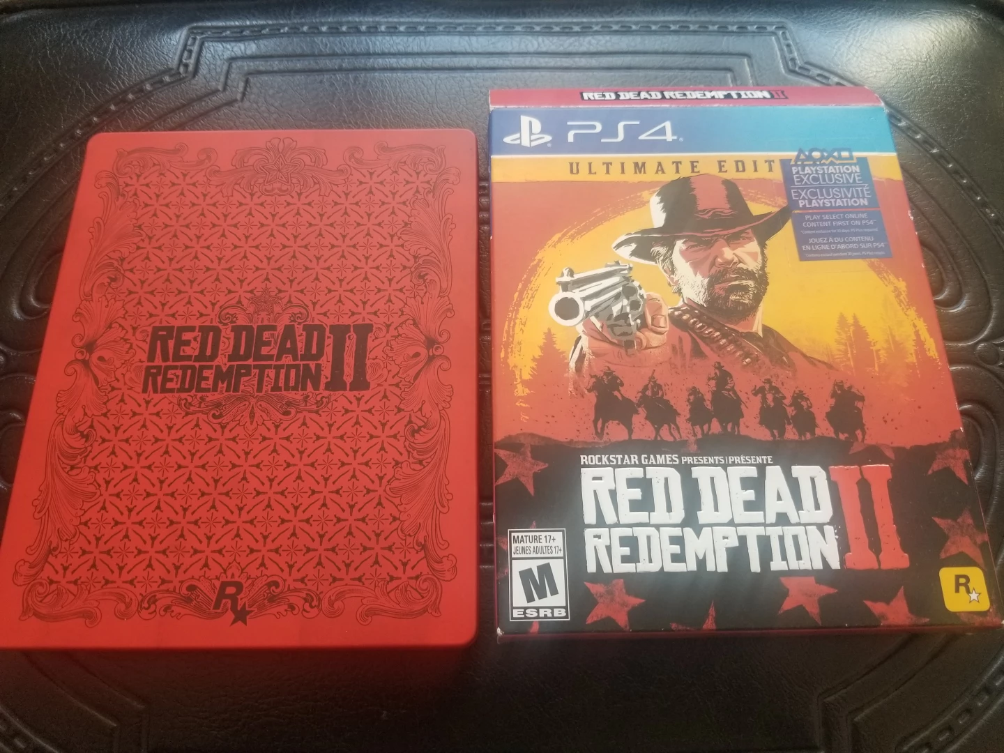 Ps4 Red Dead Redemption II Steelbook Ultimate Edition CIB