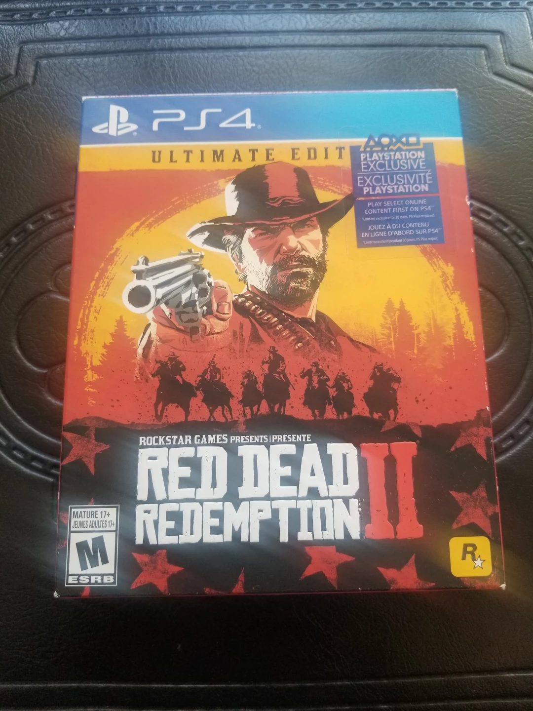 Ps4 Red Dead Redemption II Steelbook Ultimate Edition CIB - photo 3