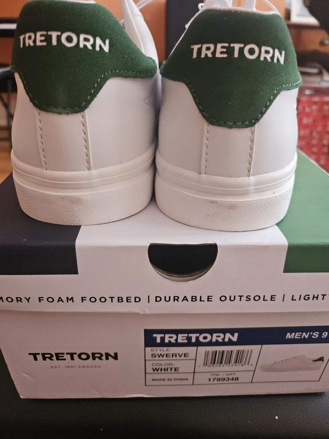 Tretorn Swerve Sneakers Men's Size 9 White - photo 3