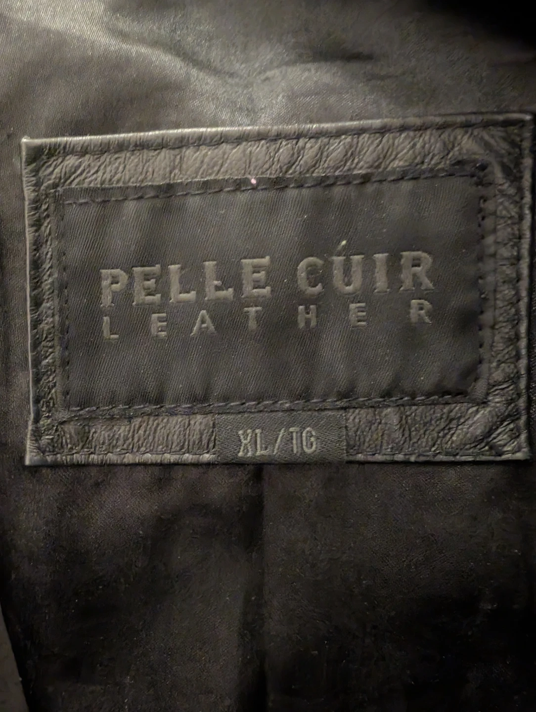 Pelle Cuir Black Leather Jacket - XL/TG - photo 5