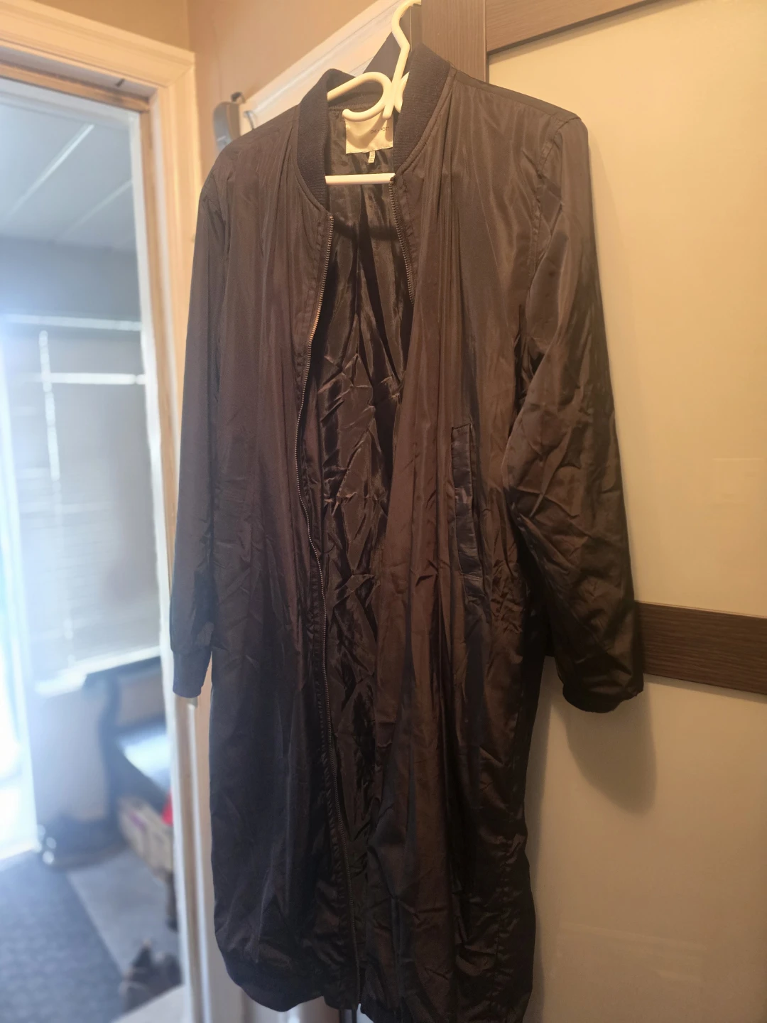 Oak + Fort Black Bomber Jacket - photo 2