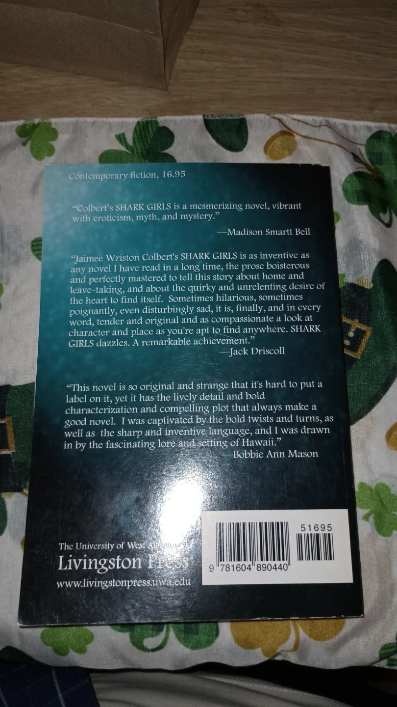 Shark Girls by Jaimee Wriston Colbert Novel - photo 2