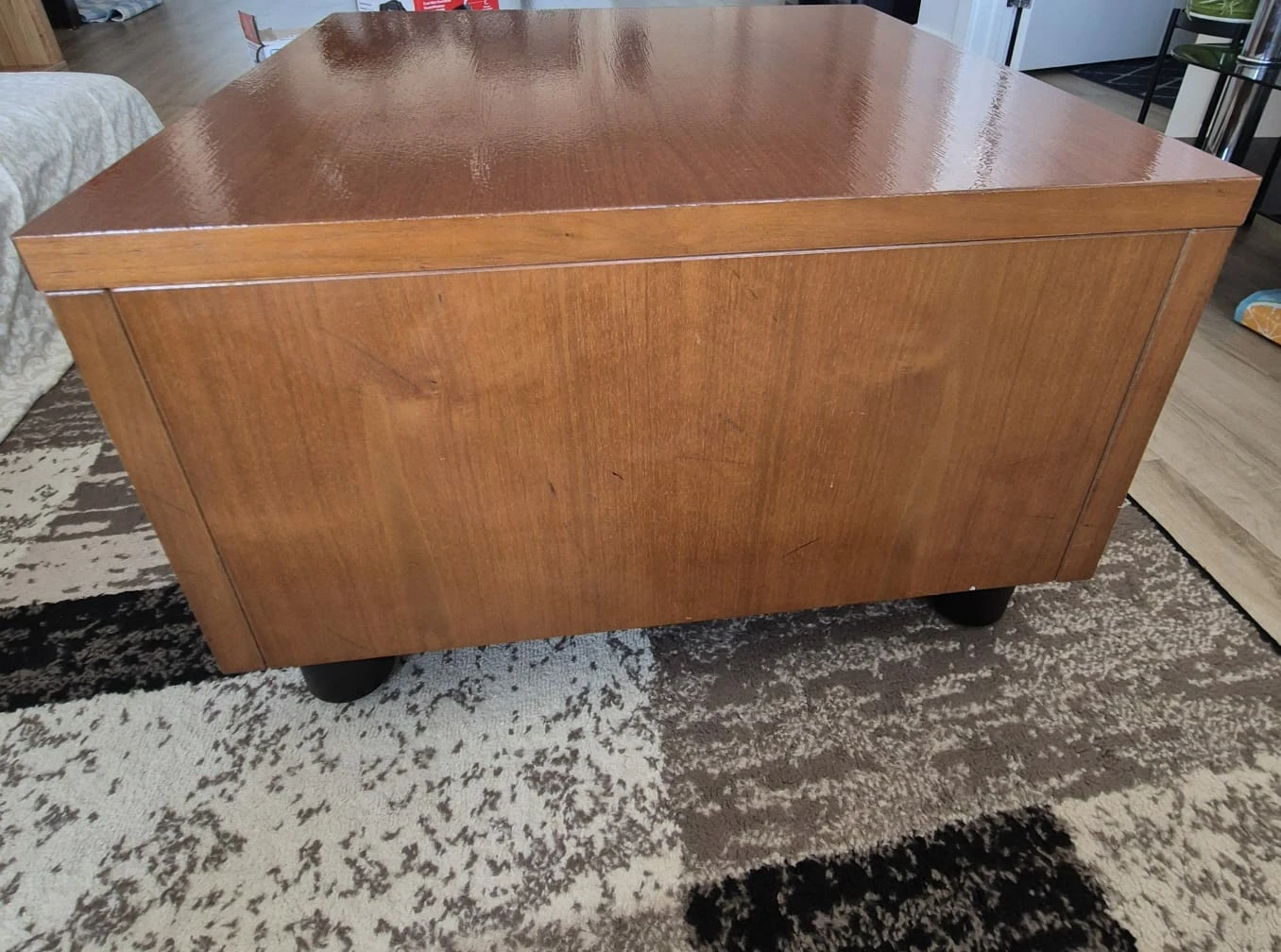Square Wood Coffee Table
