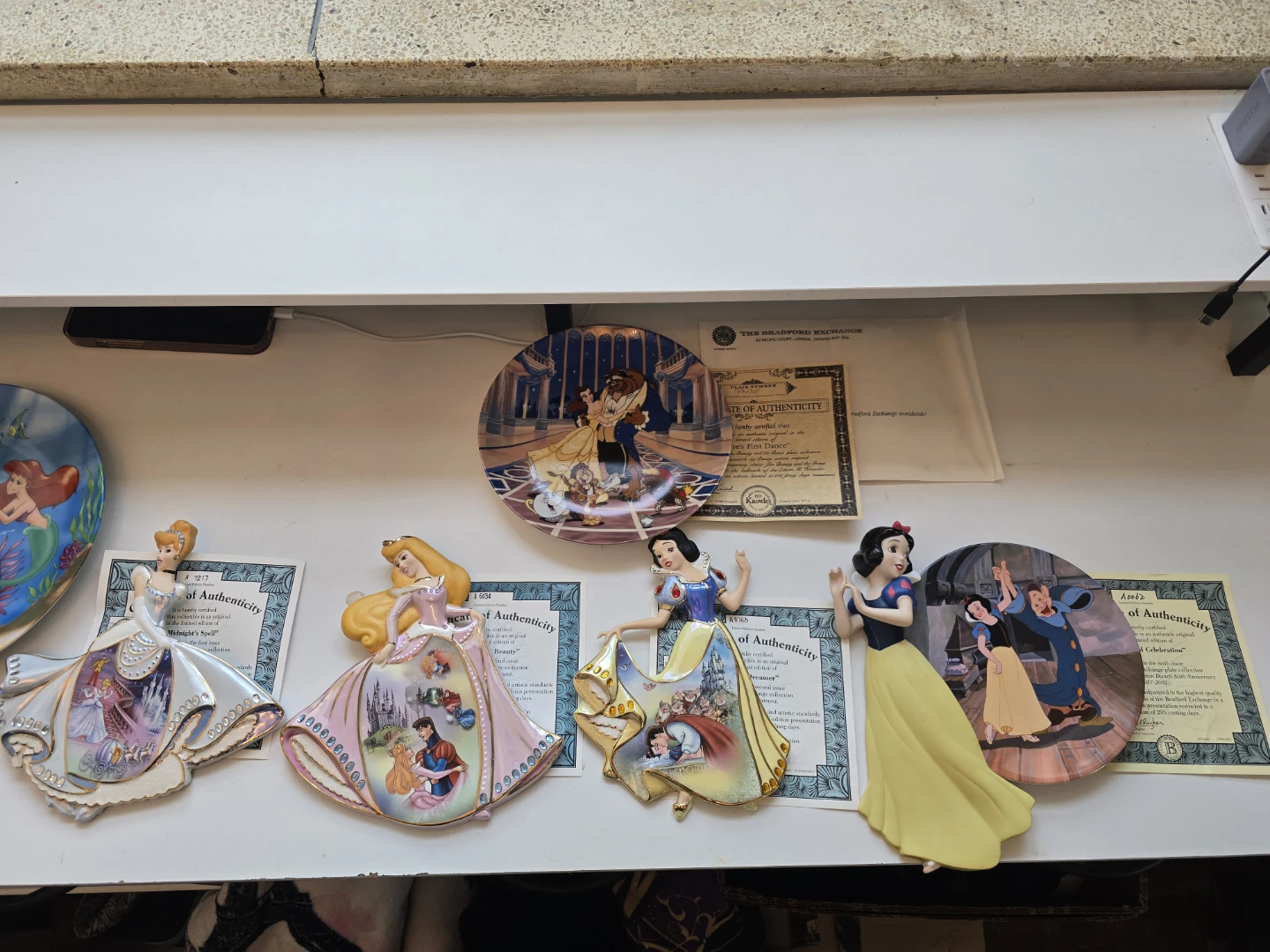 Disney Princess Collectible Plates