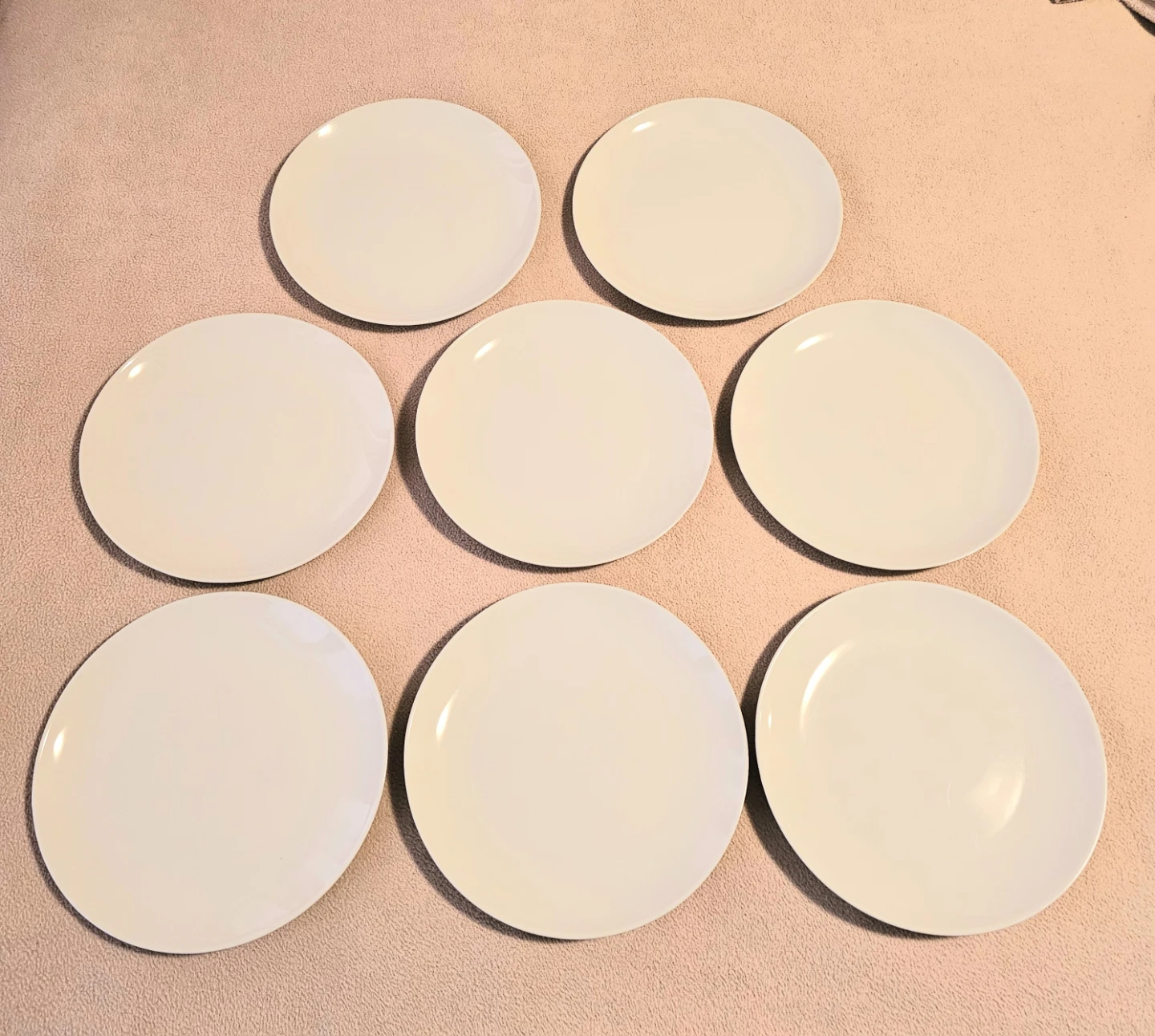 $2 for All 8 Classic White 8" Plates
