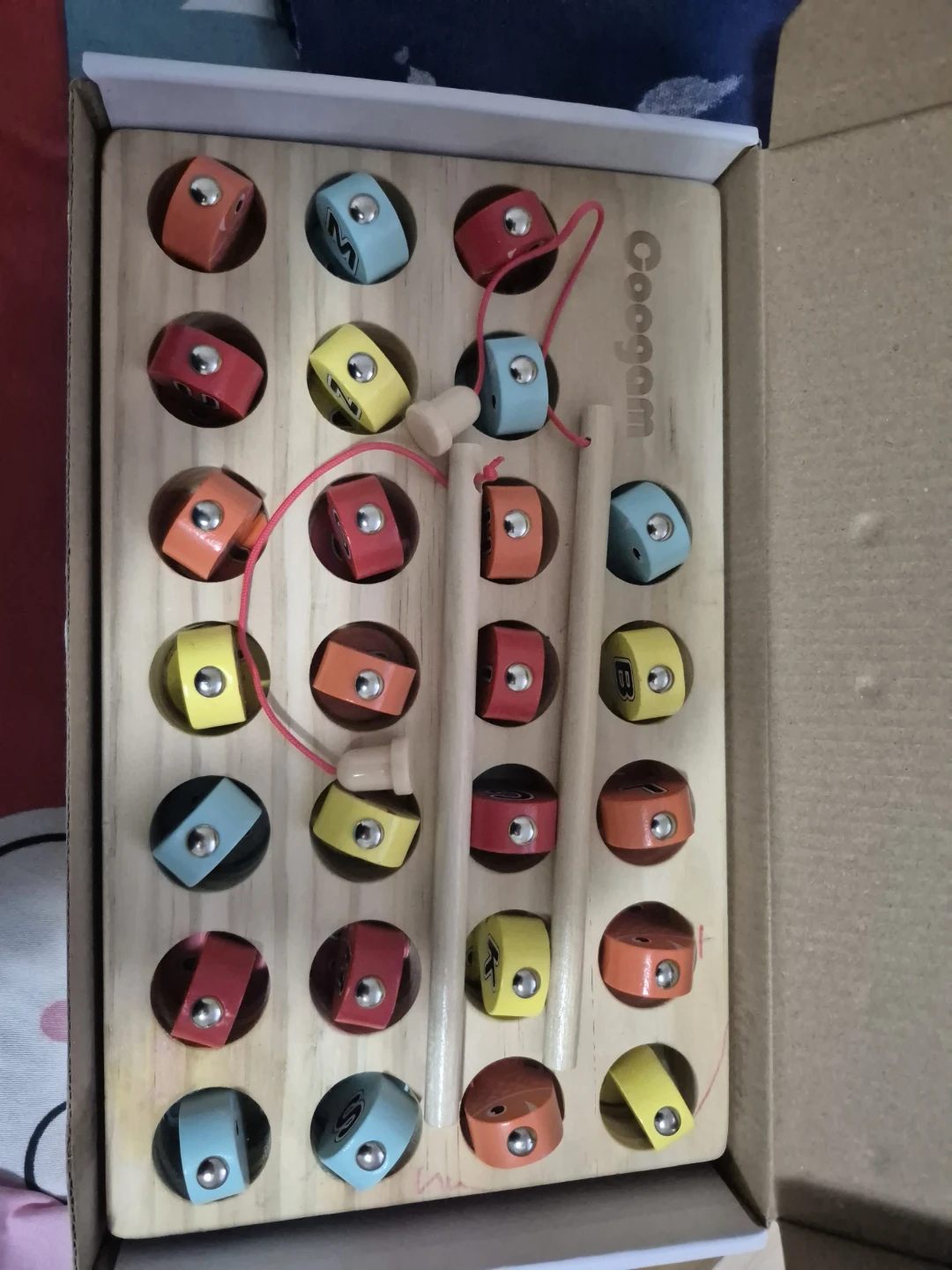 Letters Fishing Fine Motor Skill Toy