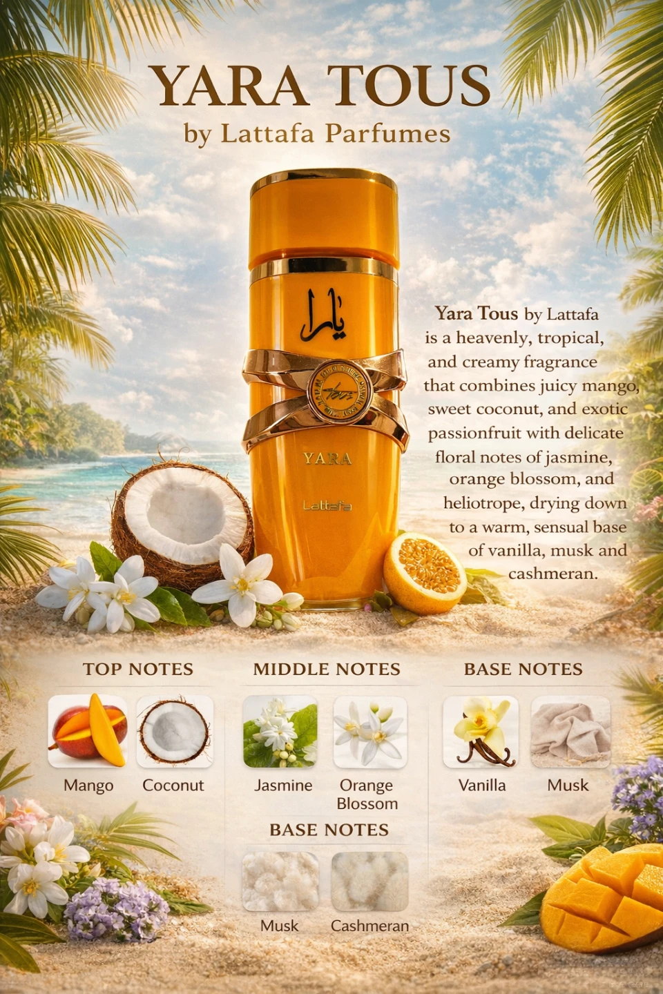 Lattafa Yara Tous Eau de Parfum Spray