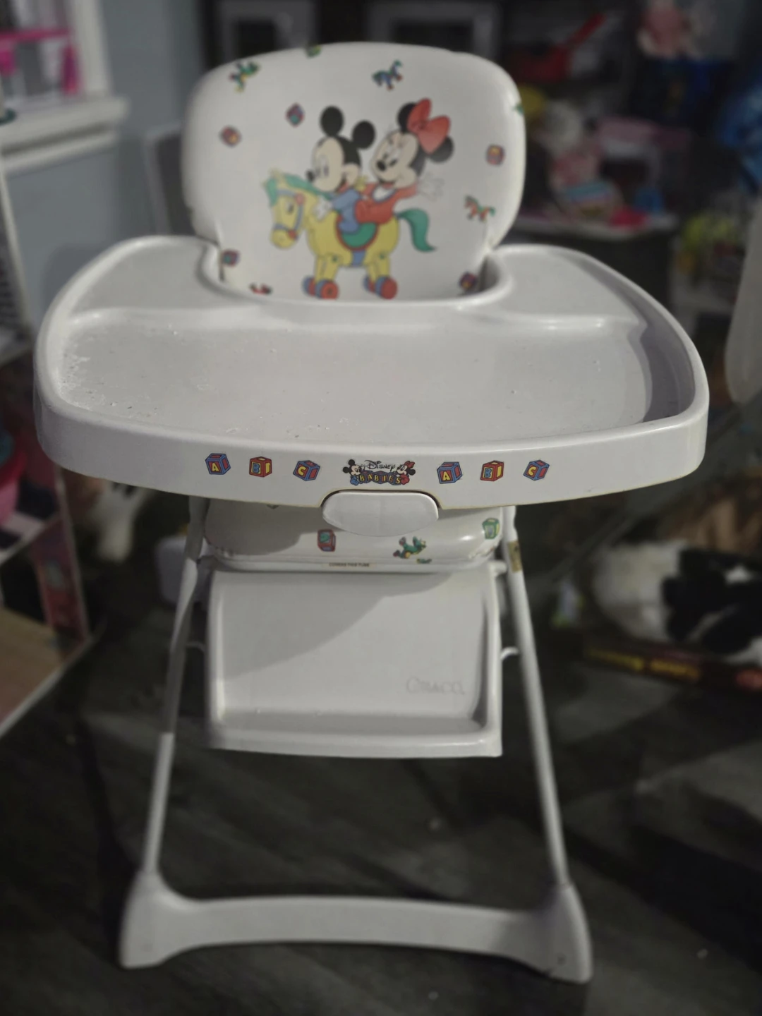 Disney Babies Mickey Minnie Mouse High Chair