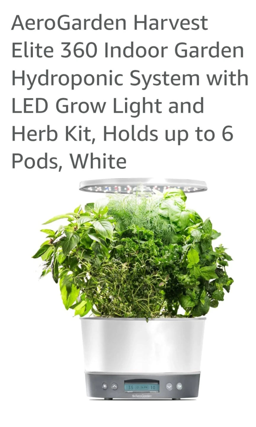 AeroGarden Harvest Elite 360 Indoor Garden - photo 2