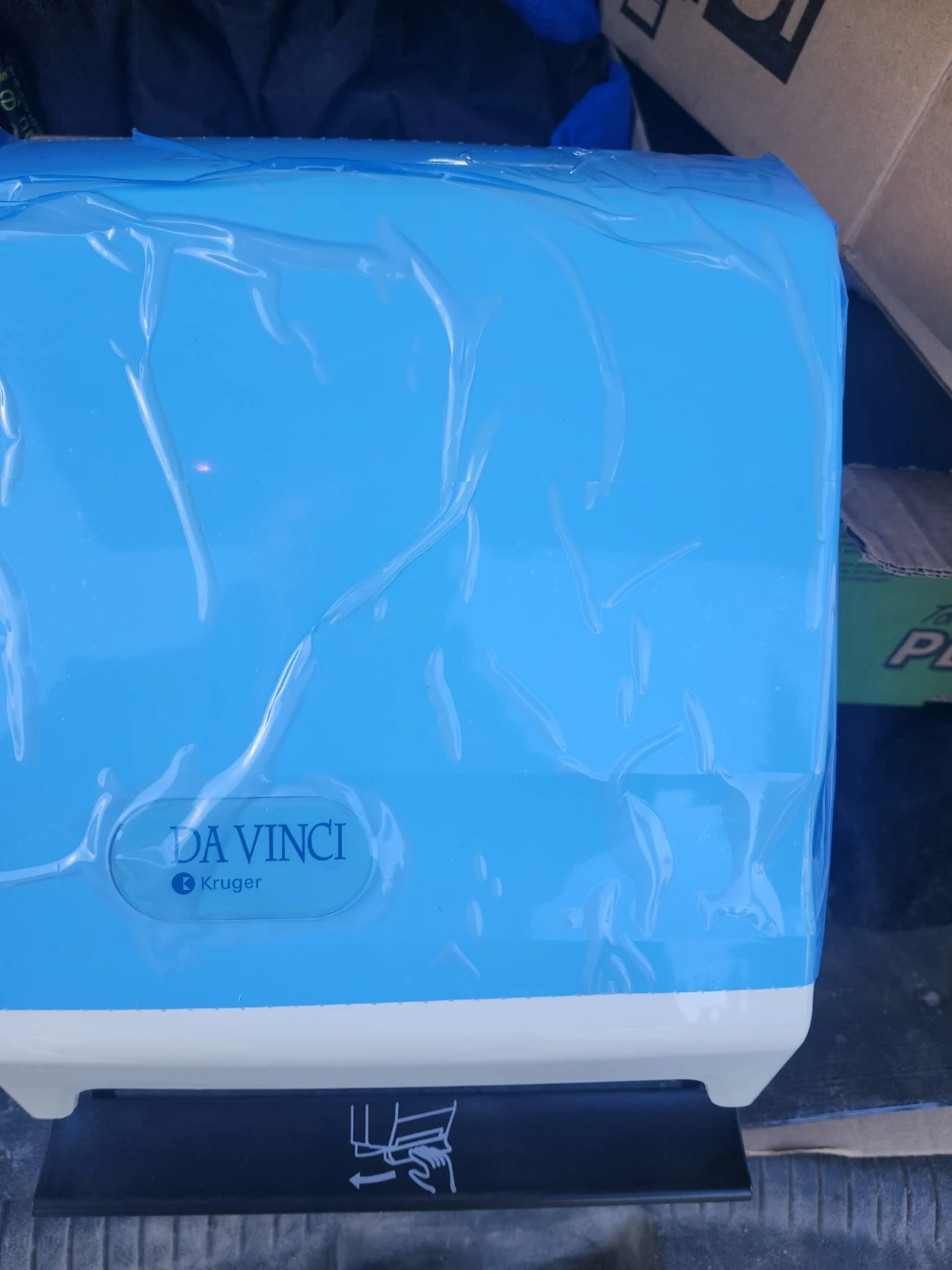 Da Vinci Roll Towel Dispenser - White - photo 2