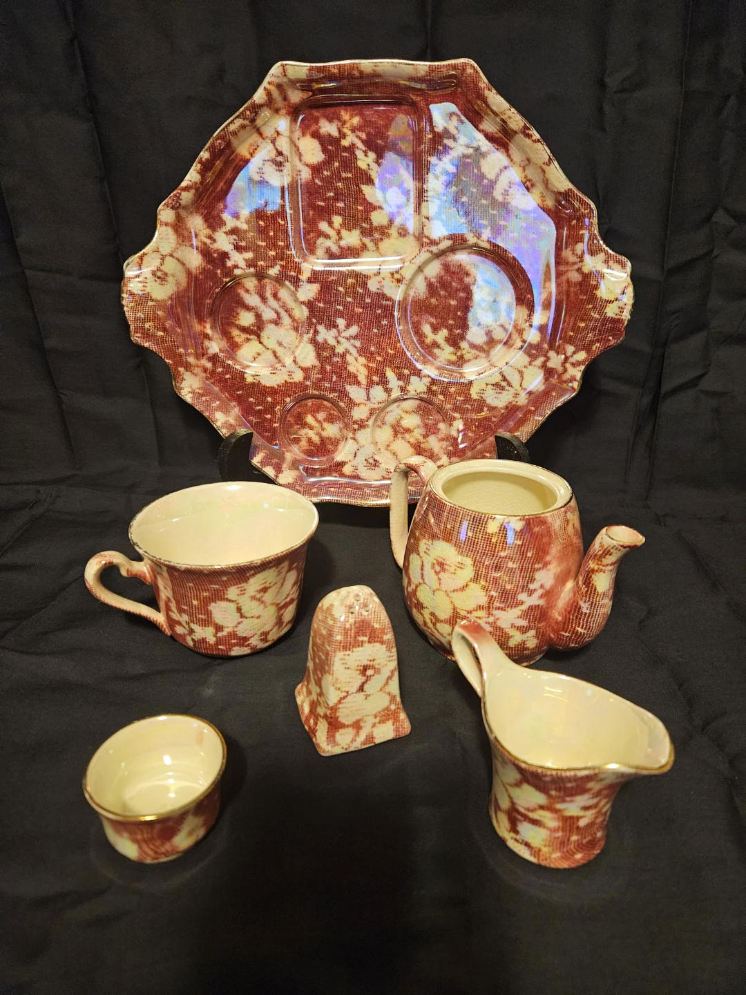 Vintage Royal Winton Breakfast Set with Tray