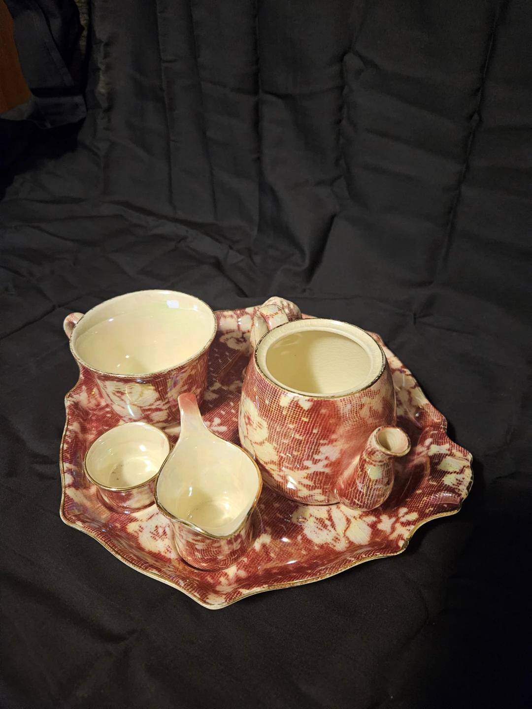 Vintage Royal Winton Breakfast Set with Tray - photo 4