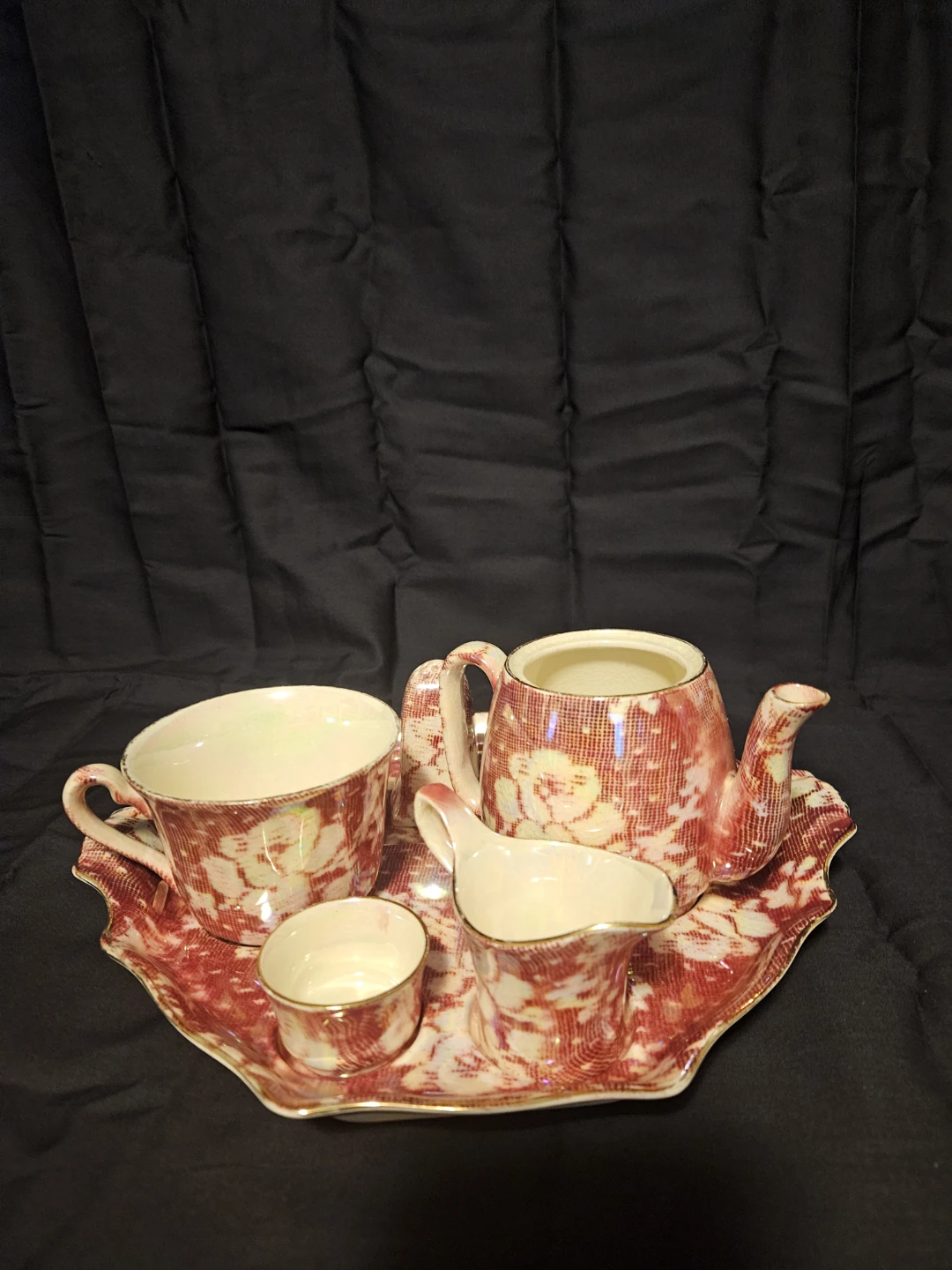 Vintage Royal Winton Breakfast Set with Tray - photo 5