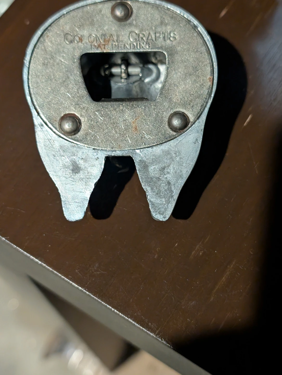 Colonial Crafts Metal Pig Corkscrew Bottle Opener - photo 3