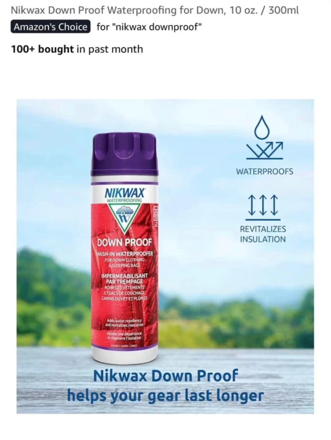 Nikwax Waterproofing Wash In Waterproofer - photo 4
