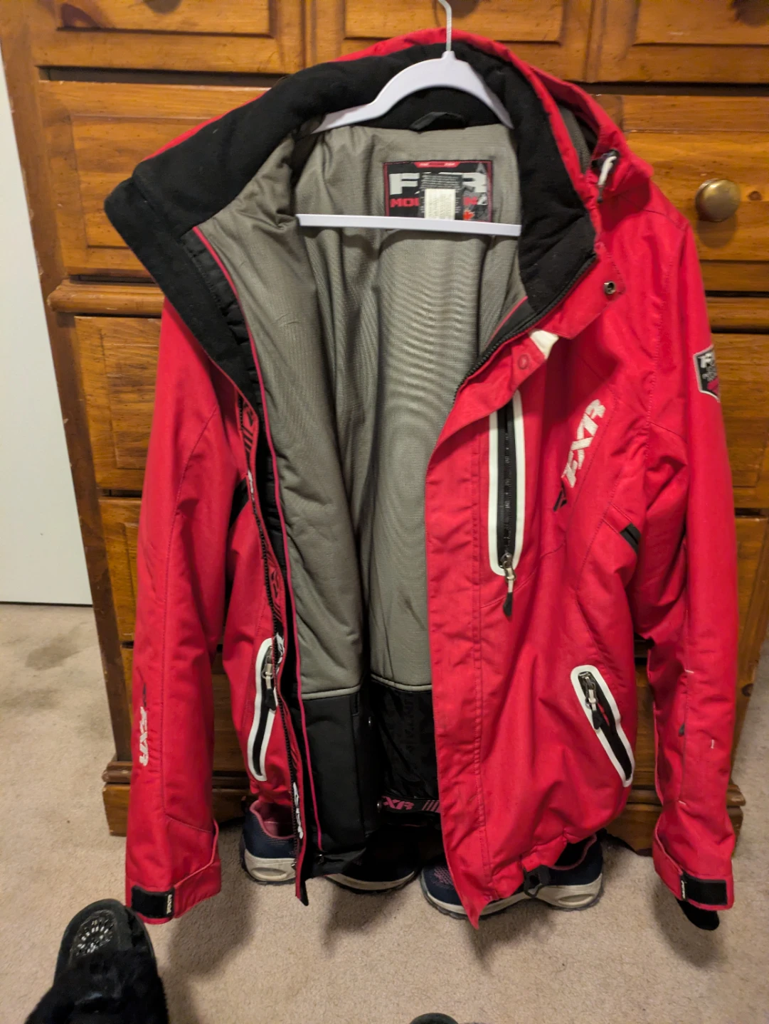 Red FXR Mountain Canada Snowmobile Jacket - photo 5