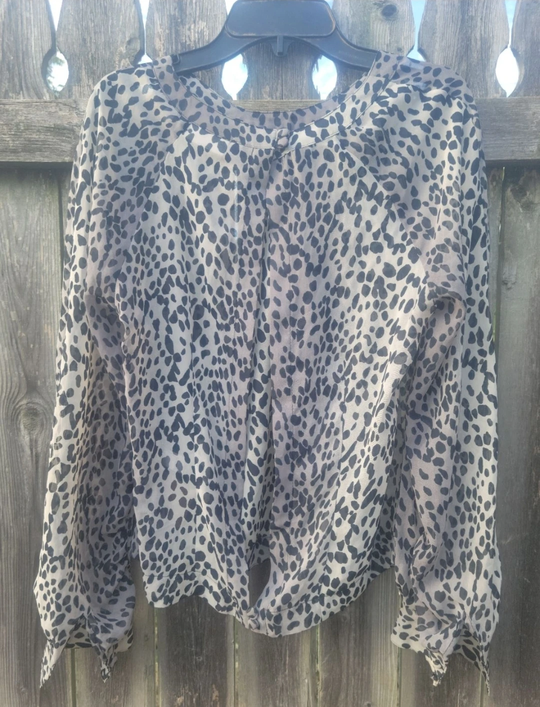Jennifer Lopez Women's Animal Print Blouse - XS - photo 2