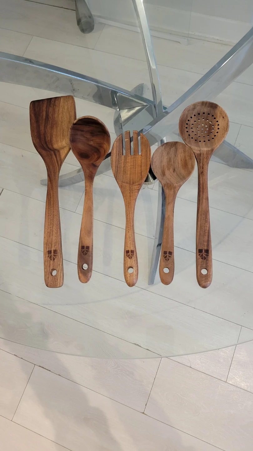 Woodenhouse Wooden Cooking Utensils Set - photo 2