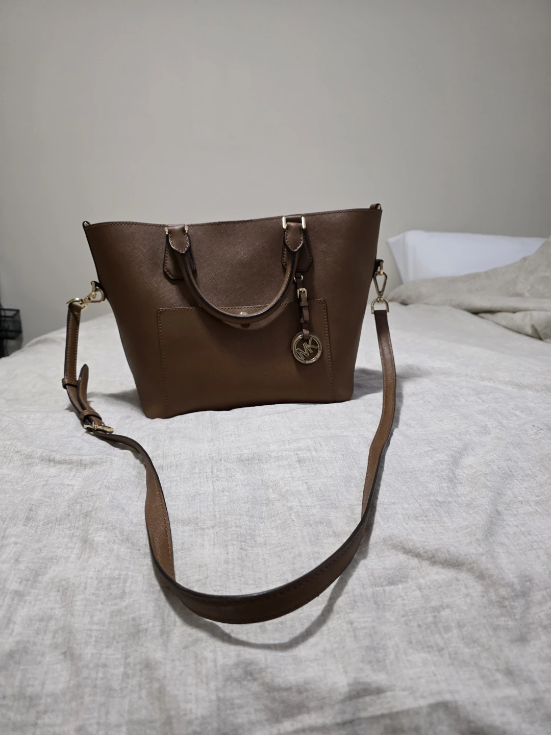 Michael Kors Brown Leather Satchel Handbag - photo 2