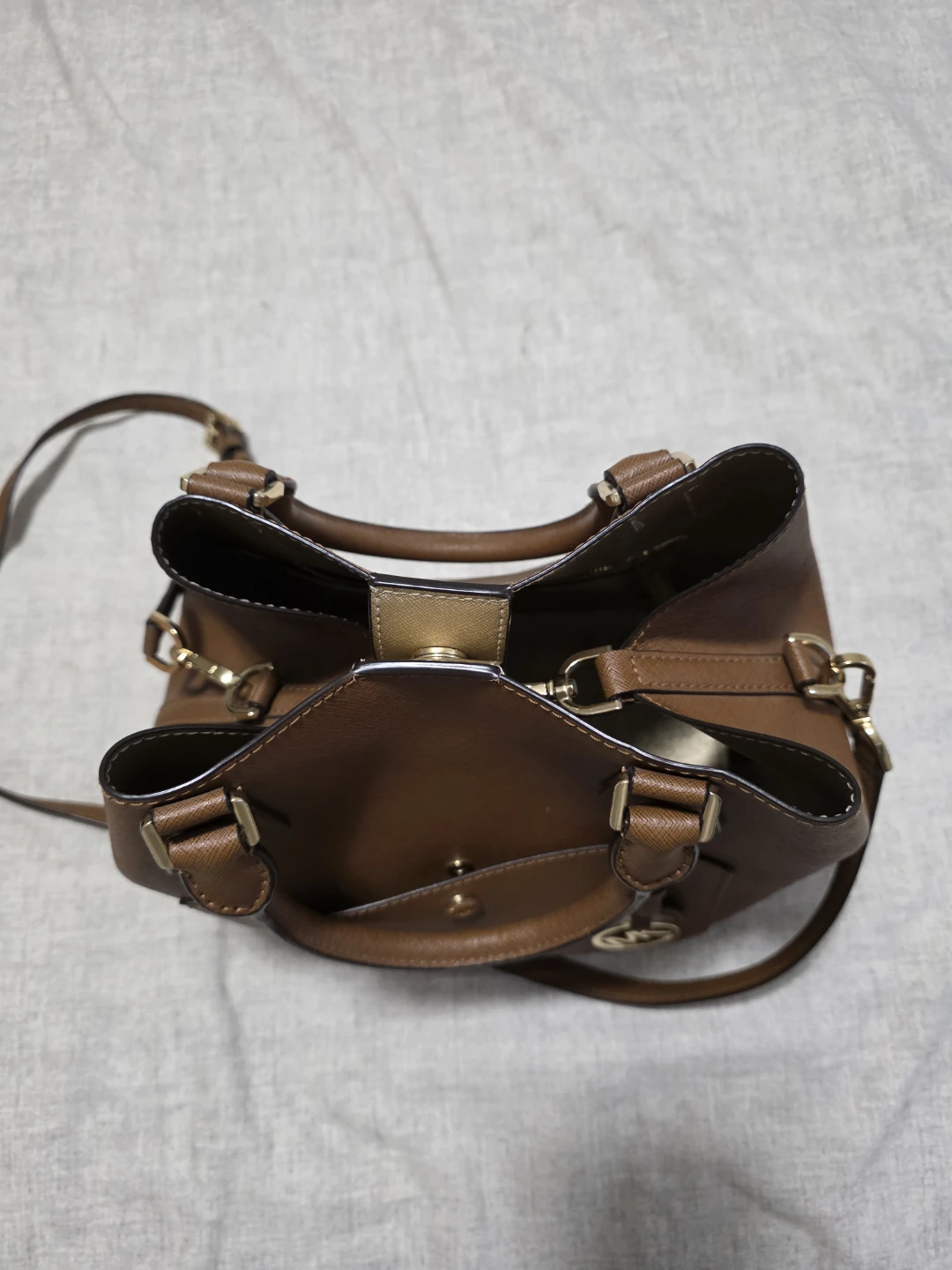 Michael Kors Brown Leather Satchel Handbag - photo 5