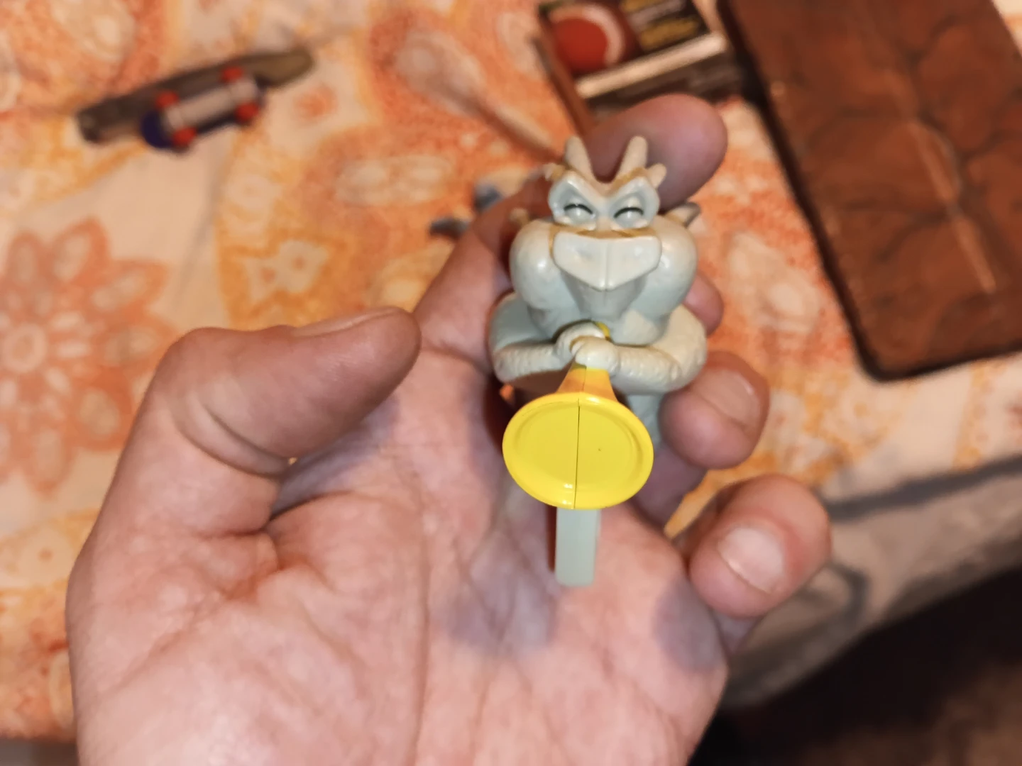 Figment Gargoyle Toy with Trumpet and Banner - photo 2