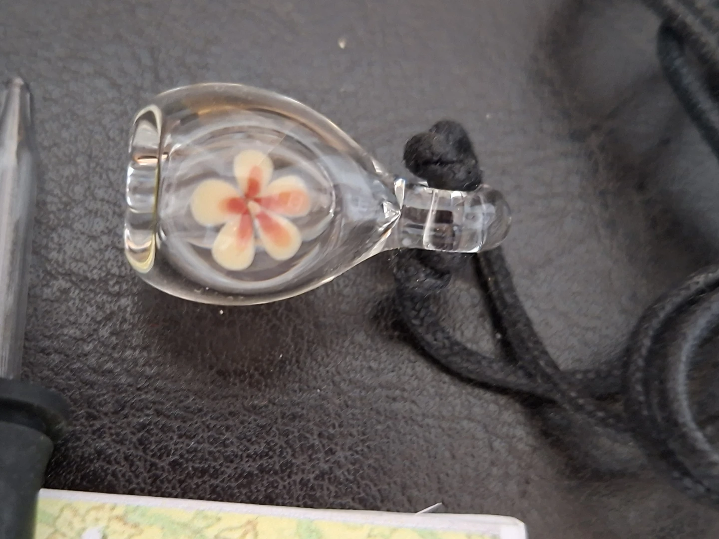 Glass Aromatherapy Pendant