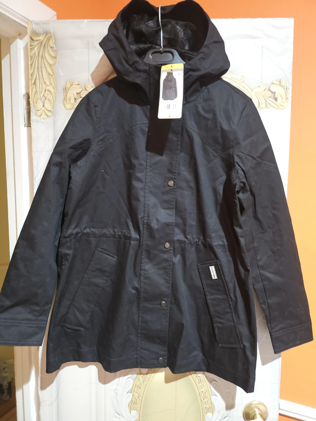 Hunter Black Anorak Jacket - Size S