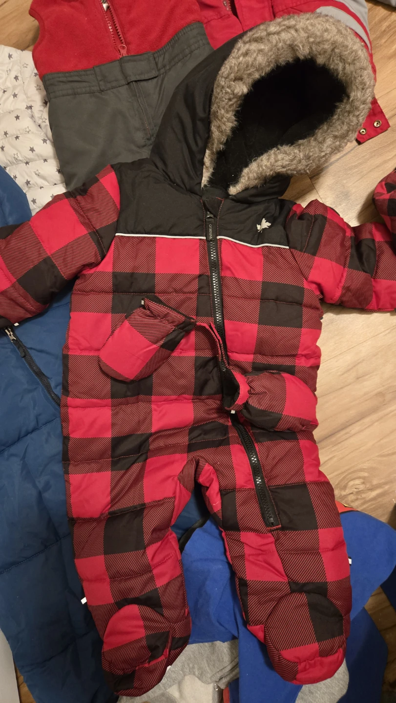 Baby Snowsuit and Onesies Bundle - photo 2