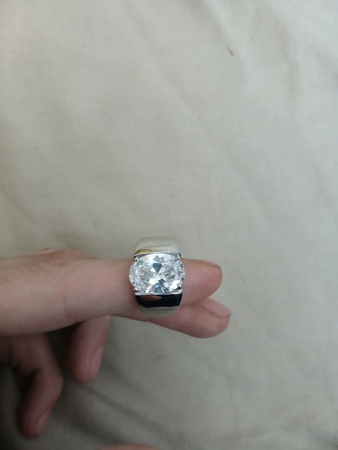 925 Silver And Cubic Zirconia Ring