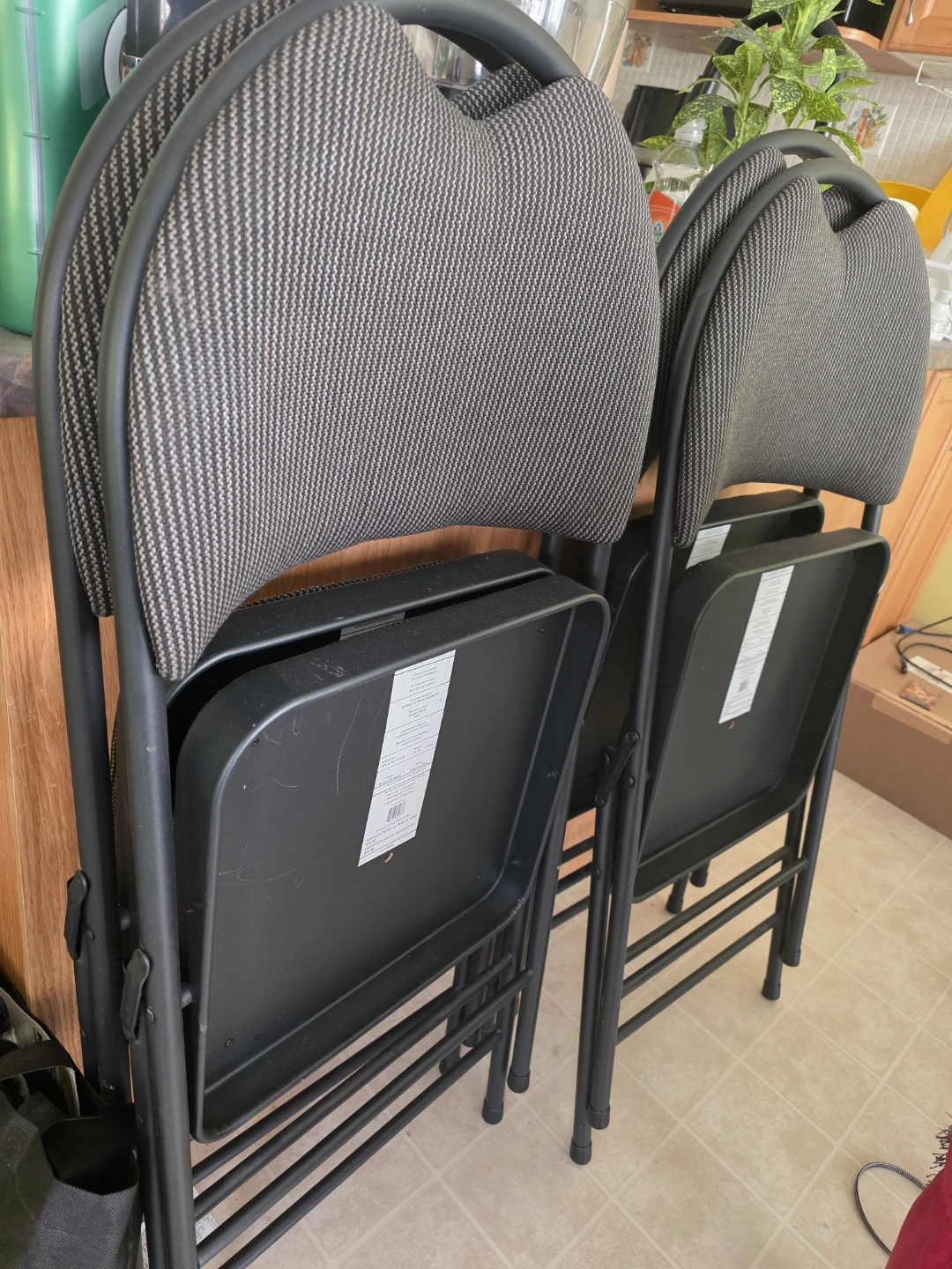 Set of 4 Folding Chairs - photo 2