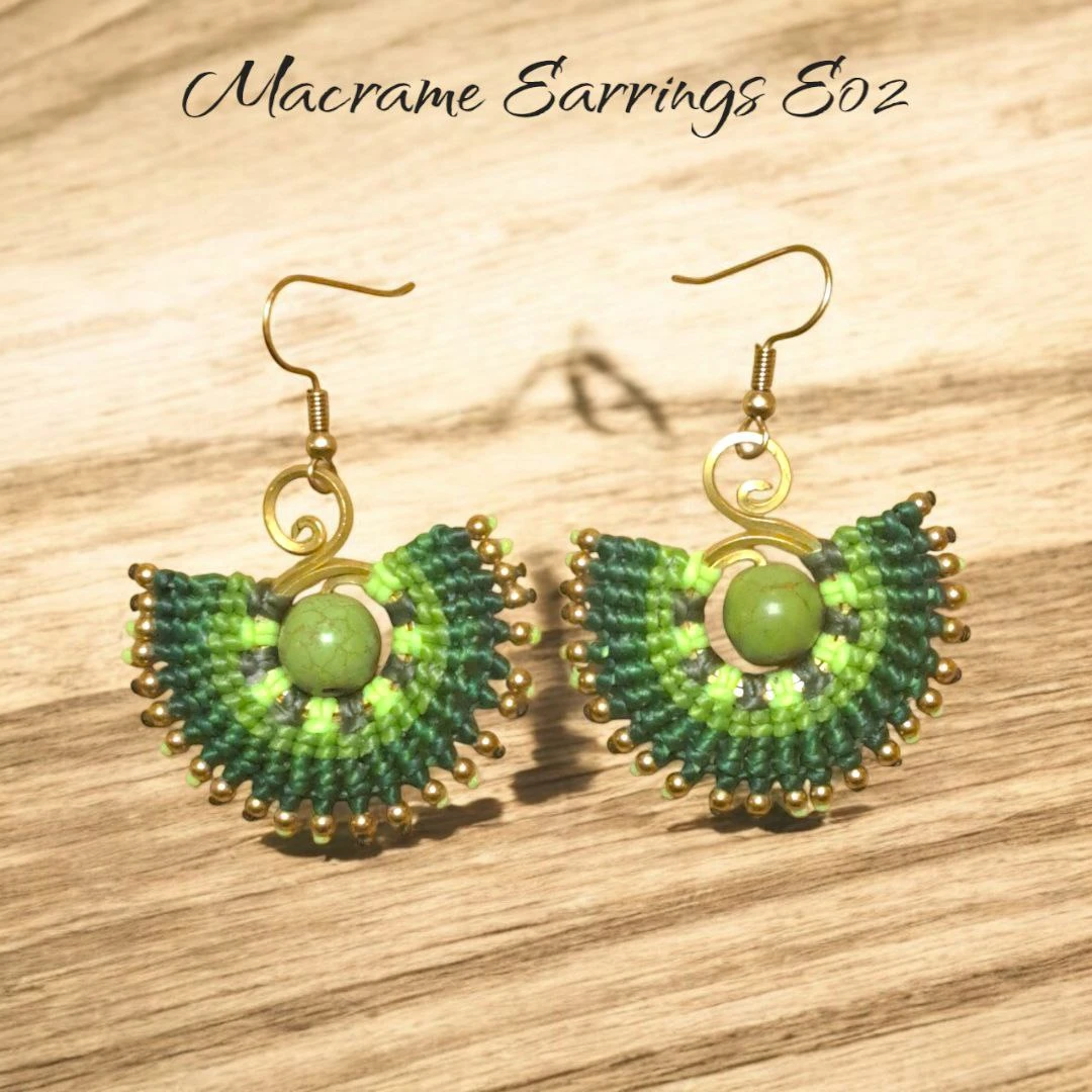 Macrame Earrings E02 🏆