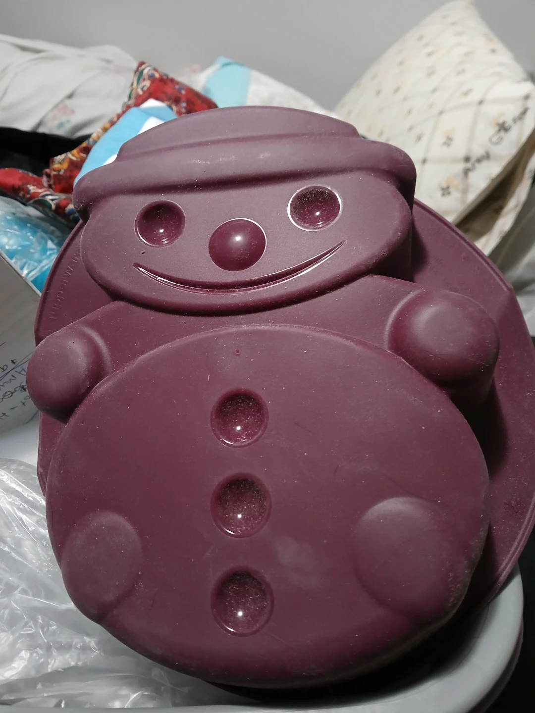 Snowman Shaped cake pan - photo 2