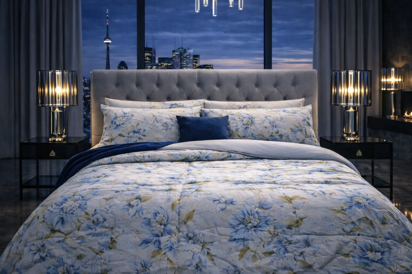 Floral King Comforter Set + Rug Of Your Choice!! - photo 3