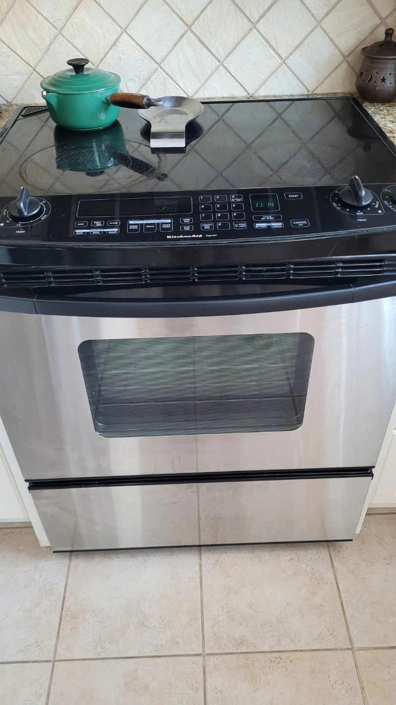 KitchenAid Stainless Steel Electric Range - photo 2