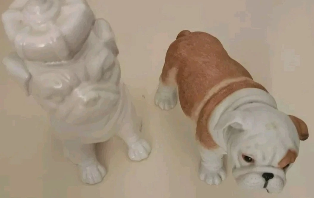 Lenox Bulldog Figurine with extra