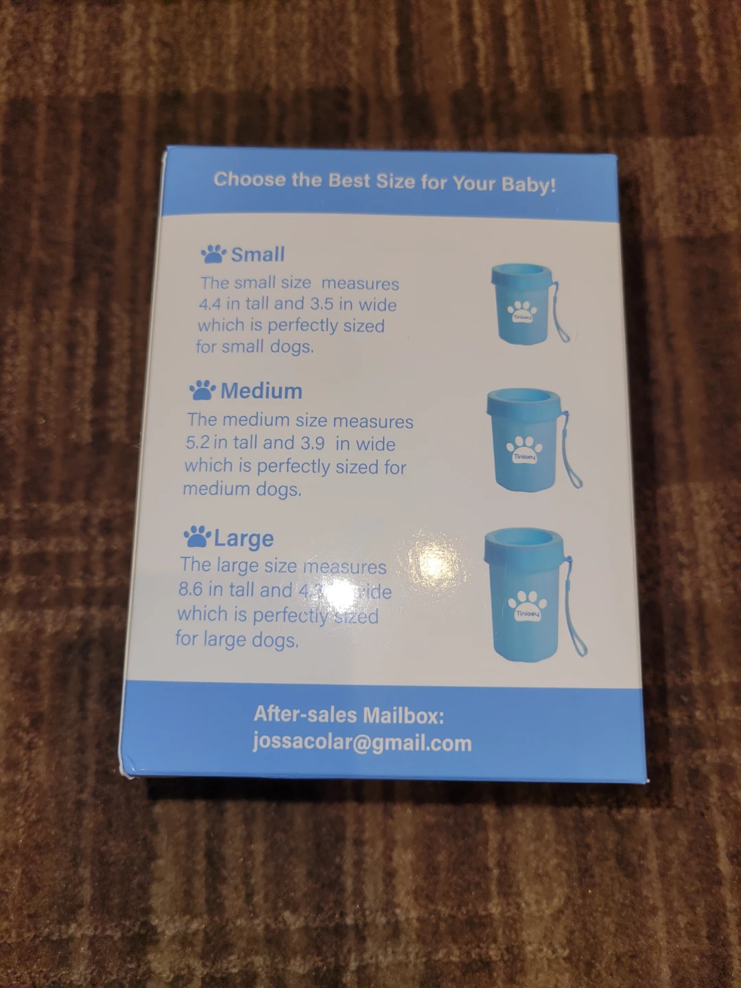 Tinioey Pet Paw Cleaner Cup - photo 3