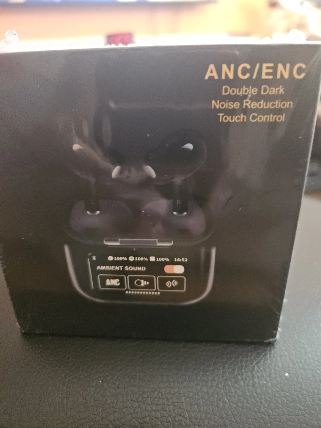 New Wireless Earbuds - ANC/ENC Double Dark Noise Reduction