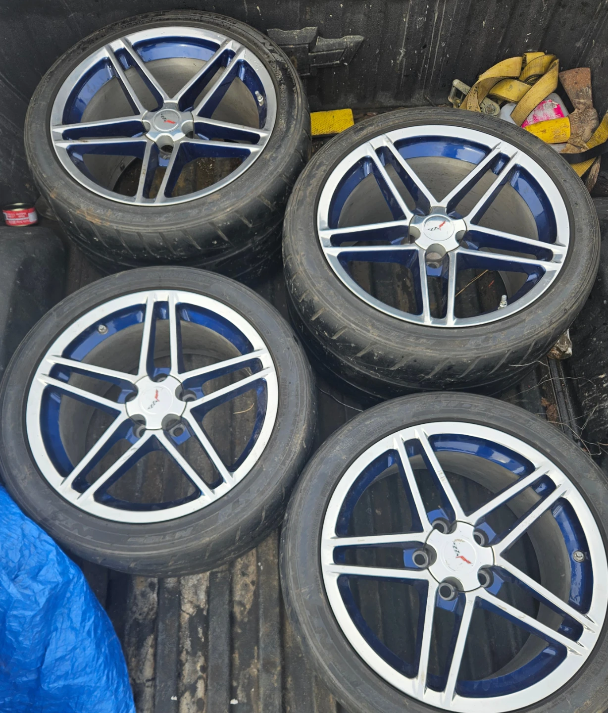 Corvette Wheels Rims Set of 4