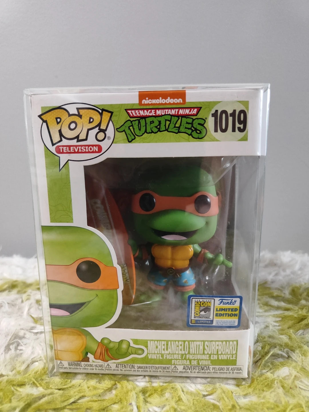 Teenage Mutant Ninja Turtles Michelangelo with Surfboard #1019