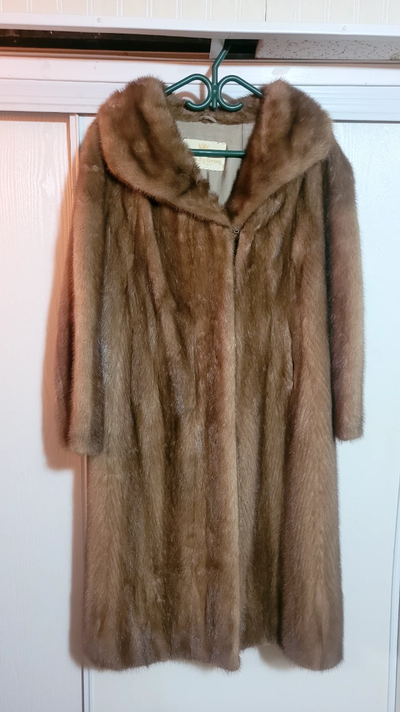 Full Length Mink Fur Coat