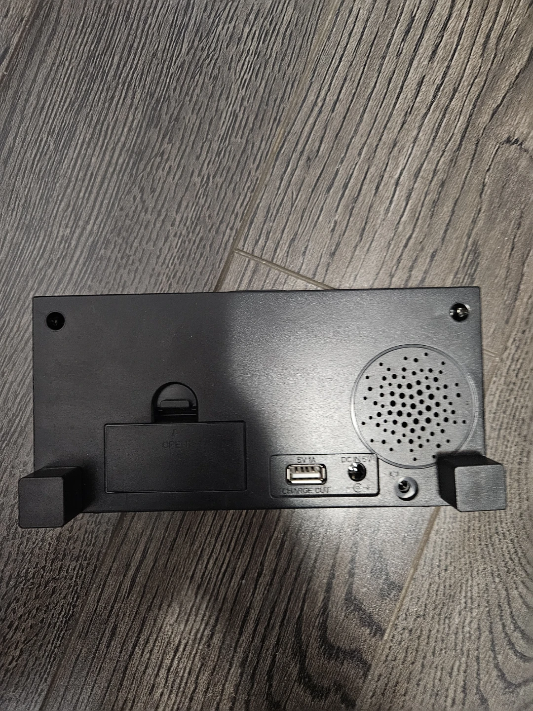 Black Digital Alarm Clock with Bed Shaker - photo 3