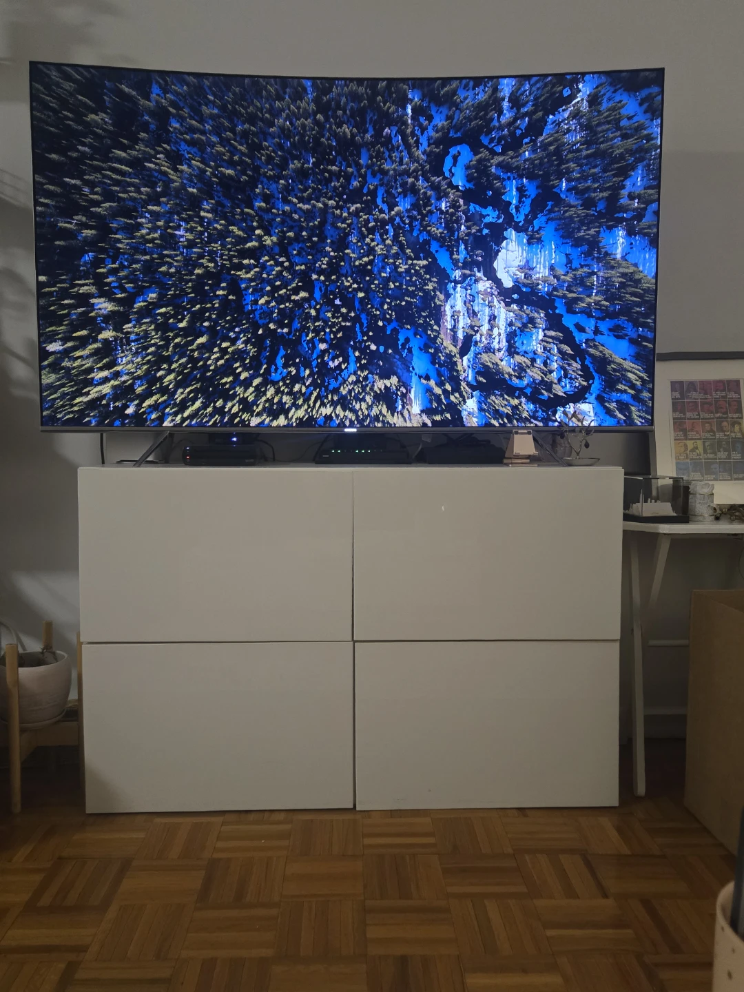 White Storage Cabinet