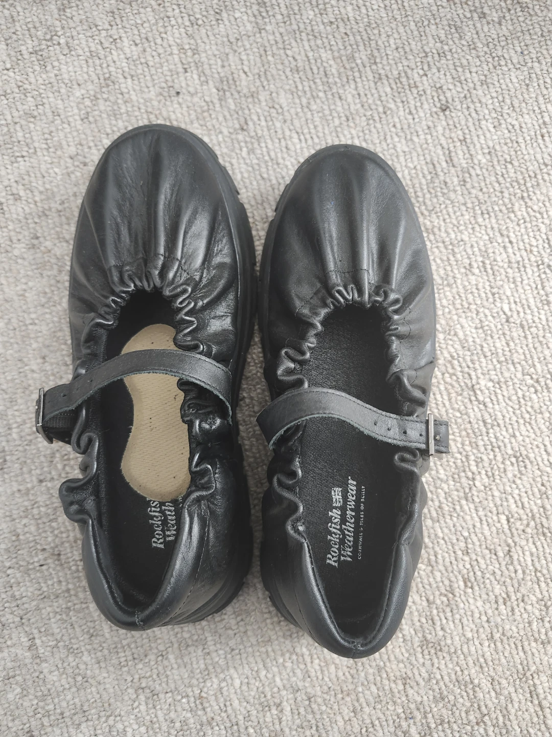 Rockfish Weatherwear Black Mary Jane Shoes