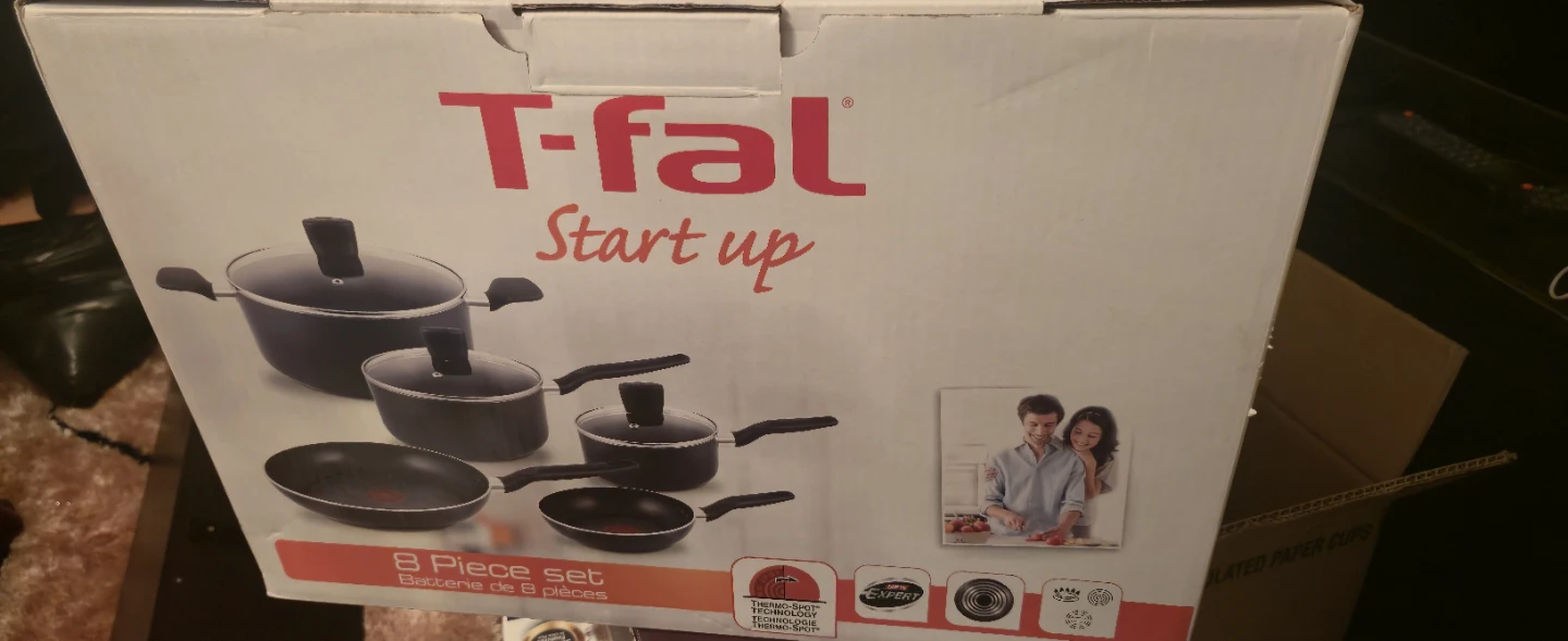 T-fal Start Up 8 Piece Cookware Set