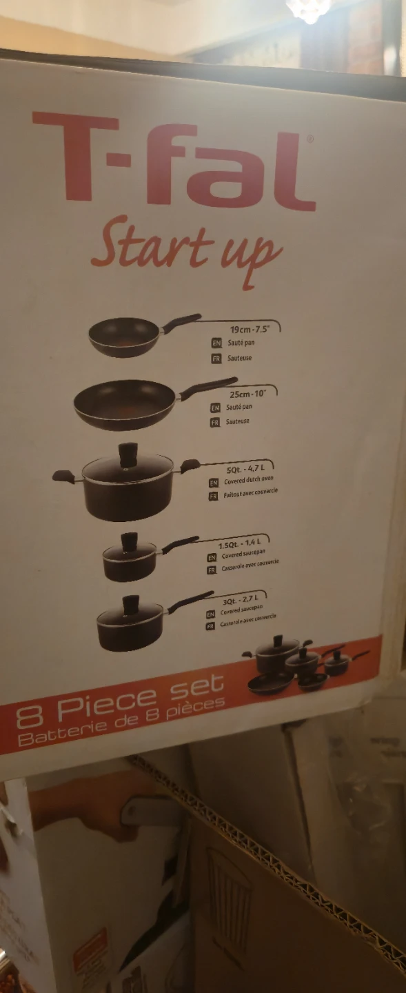 T-fal Start Up 8 Piece Cookware Set - photo 2
