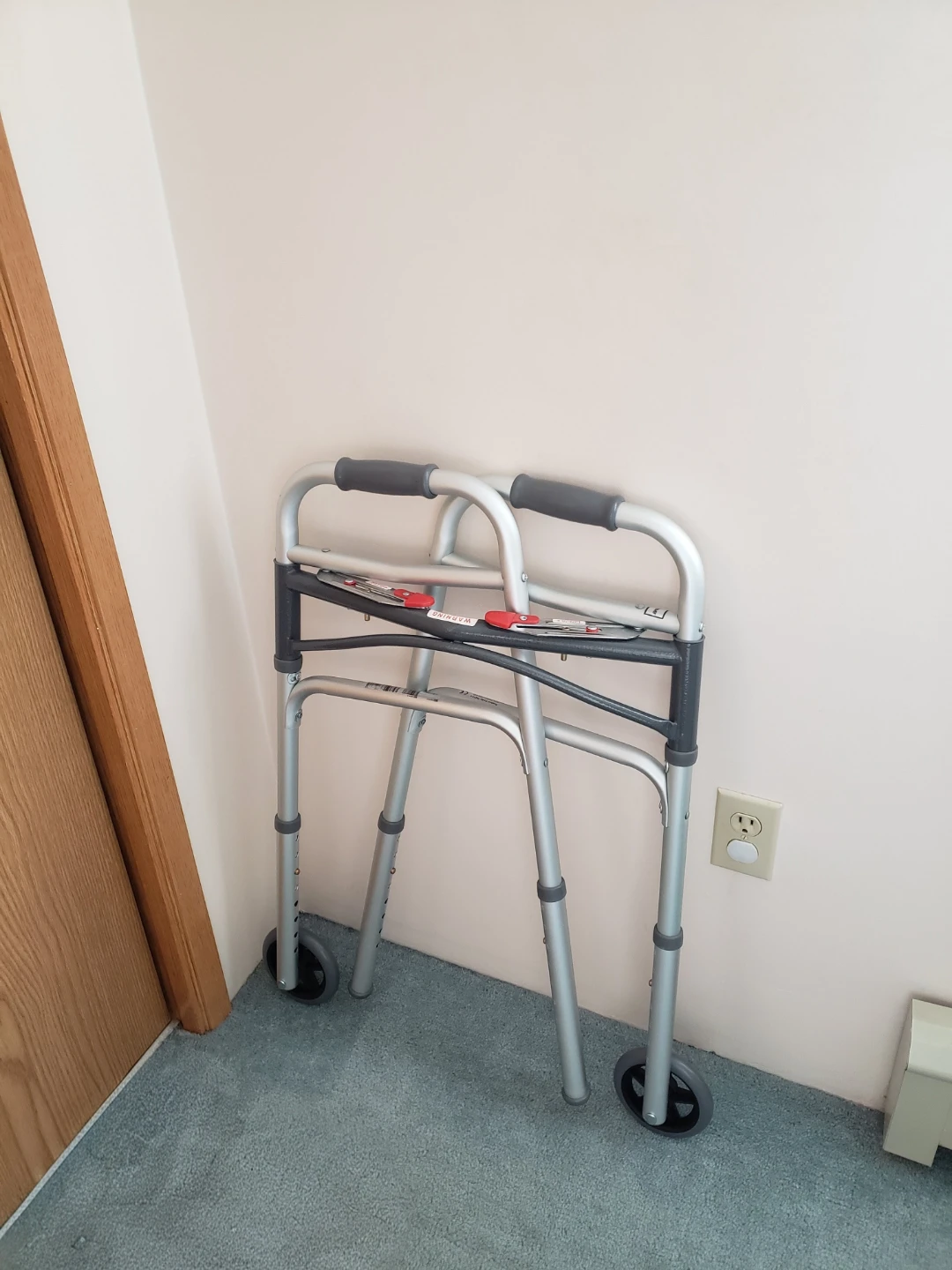 Folding Walker with Wheels - photo 2