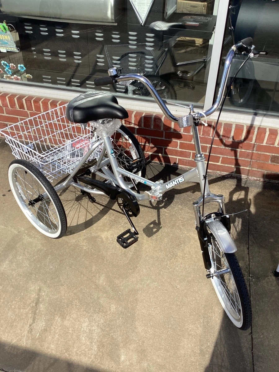 Mantis Folding Tricycle with Basket - photo 2